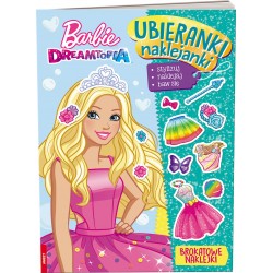Barbie Dreamtopia Ubieranki naklejanki