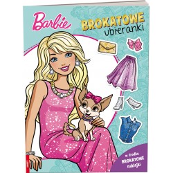 Barbie Brokatowe ubieranki