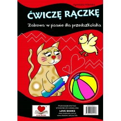 Ćwiczę rączkę Zabawa w pisanie dla przedszkolaka