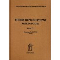 Kodeks dyplomatyczny Wielkopolski Tom XI