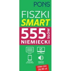Fiszki SMART PONS. 555 słów na co dzień Niemiecki