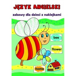 Język angielski. Zabawy dla dzieci z naklejkami