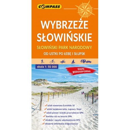 Wybrzeże Słowińskie Słowiński Park Narodowy laminowana