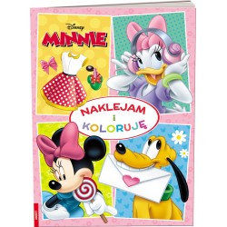 Minnie Naklejam i Koloruję