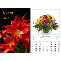 Kal 2022 Kwiaty