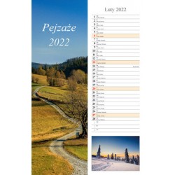 Kal 2022 Pejzaże Pasek