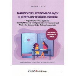 Nauczyciel wspomagający w szkole przedszkolu ośrodku