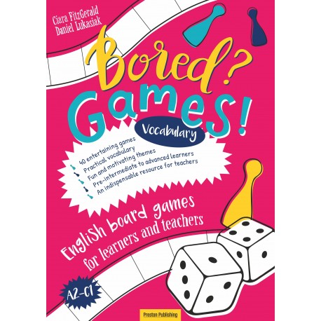 Bored Games Vocabulary English board games for learners and teachers