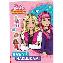 Barbie Dreamhouse Adventures Baw się naklejkami
