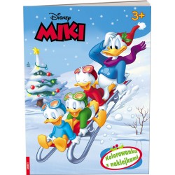 Disney Miki Kolorowanka z naklejkami