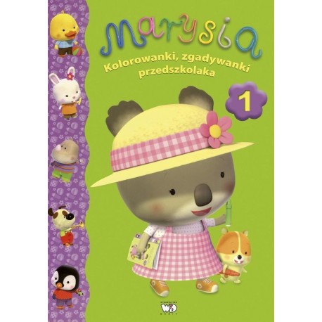 Marysia Kolorowanki zgadywanki przedszkolaka 1