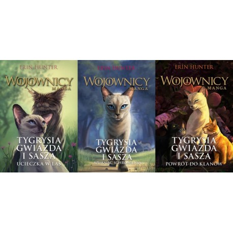 Wojownicy Manga Tygrysia Gwiazda i Sasza Trylogia