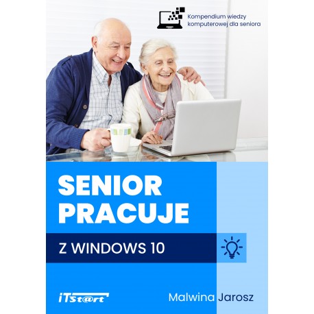 Senior pracuje z Windows 10