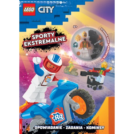 LEGO City Sporty ekstremalne okładka motyleksiazkowe.pl