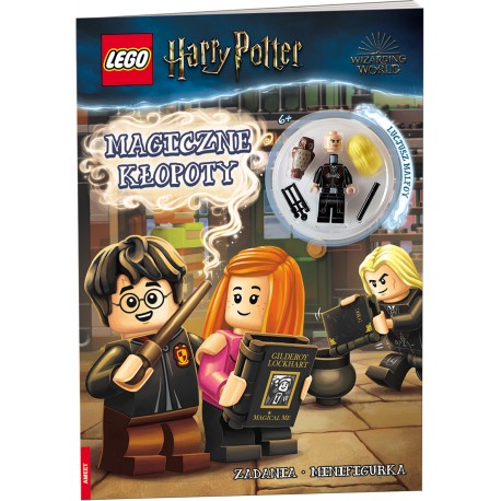 LEGO Harry Potter Magiczne kłopoty okładka motyleksiazkowe.pl