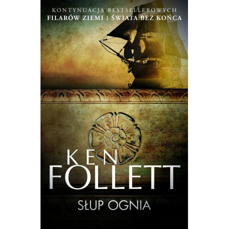 Słup ognia Ken Follett motyleksiazkowe.pl