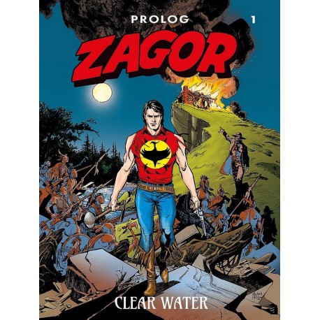 Zagor Prolog 1 Clear Water okładka motyleksiazkowe.pl