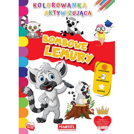 Bombowe lemurki Kolorowanka aktywizująca