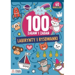 Labirynty i rysowanki Ponad 100 zabaw i zadań motyleksiazkowe.pl