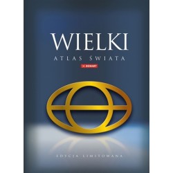 Wielki Atlas Świata Edycja limitowana w etui motyleksiazkowe.pl