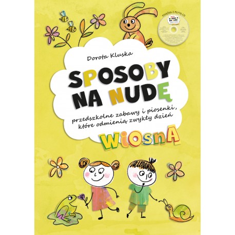 Sposoby na nudę Wiosna Dorota Kluska okładka motyleksiazkowe.pl
