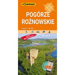 Pogórze Rożnowskie Mapa laminowana Wyd 10 motyleksiazkowe.pl
