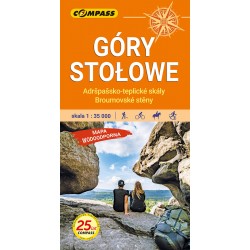 Góry Stołowe Mapa laminowana Wyd 4 motyleksiazkowe.pl