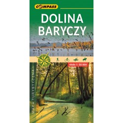Dolina Baryczy Mapa turystyczna motyleksiazkowe.pl