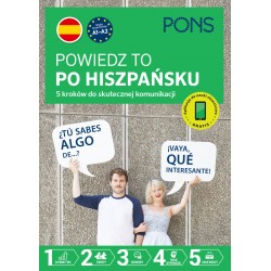Powiedz to po hiszpańsku Poziom A1-A2 PONS motyleksiazkowe.pl