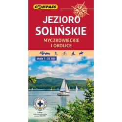 Jezioro Solińskie Myczkowieckie i okolice Wyd 4 motyleksiazkowe.pl