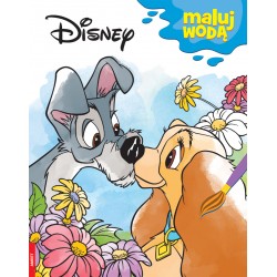 Disney Zakochany Kundel Maluj wodą motyleksiazkowe.pl