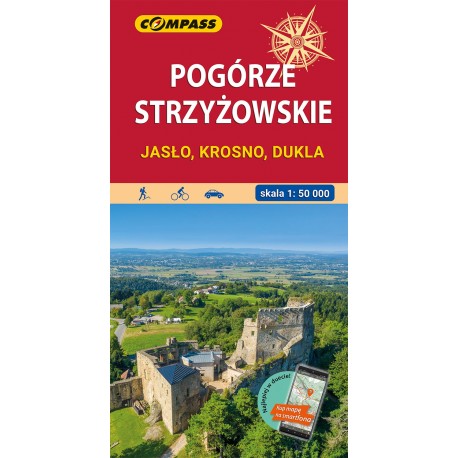 Pogórze Strzyżowskie Jasło Krosno Dukla Wyd 3 motyleksiazkowe.pl