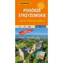 Pogórze Strzyżowskie Jasło Krosno Dukla Mapa Laminowana Wyd 3