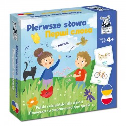 Pierwsze słowa Polski i ukraiński dla dzieci motyleksiazkowe.pl