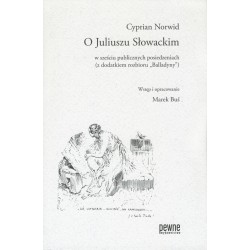 O Juliuszu Słowackim Cyprian Norwid motyleksiazkowe.pl