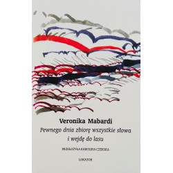 Pewnego dnia zbiorę wszystkie słowa i wejdę do lasu Veronika Mabardi okładka 1 motyleksiazkowe.pl