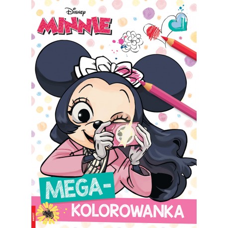 Minnie Megakolorowanka motyleksiazkowe.pl