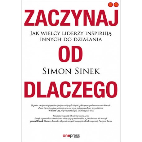 Zaczynaj od DLACZEGO Simon Sinek motyleksiazkowe.pl