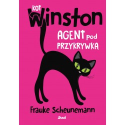 Kot Winston Agent pod przykrywką Frauke Scheunemann motyleksiazkowe.pl