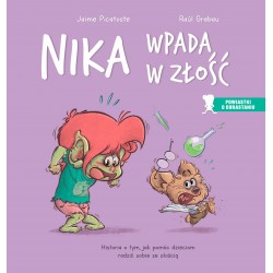 Nika wpada w złość Jaime Picatoste, Raul Grabau motyleksiazkowe.pl