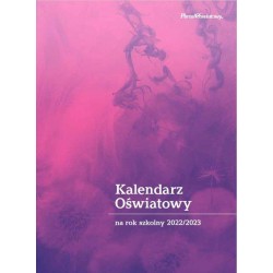 2022 2023 Kalendarz oświatowy motyleksiazkowe.pl