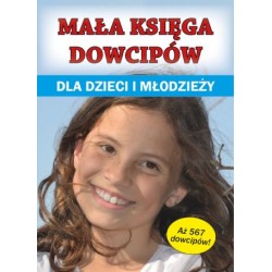 Mała księga dowcipów dla dzieci i młodzieży Klaudia Maj motyleksiazkowe.pl