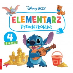 Disney Uczy Elementarz przedszkolaka 4 lata motyleksiazkowe.pl
