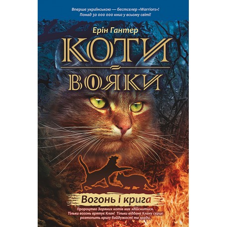 КОТИ-ВОЯКИ ЦИКЛ 1 КНИГА 2 ВОГОНЬ І КРИГА motyleksiazkowe.pl