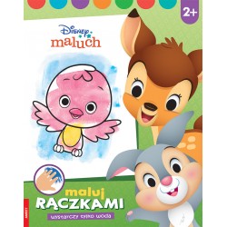Disney Maluch Maluj rączkami Bambi motyleksiazkowe.pl