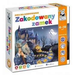 Gra na kodowanie Zakodowany zamek 4-10 lat motyleksiazkowe.pl