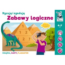 Rysuję i zgaduję Zabawy logiczne 4-7 lat motyleksiazkowe.pl