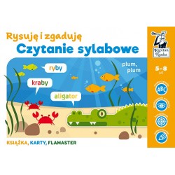 Rysuję i zgaduję Czytanie sylabowe 5-8 lat motyleksiazkowe.pl