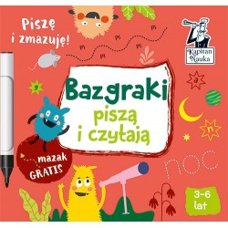 Bazgraki piszą i czytają 3-6 lat motyleksiazkowe.pl