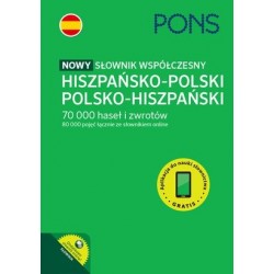 Nowy słownik współczesny hiszpańsko-polski polsko-hiszpański motyleksiazkowe.pl